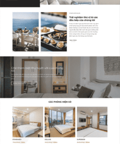 Mẫu Web hotel khách sạn số 1