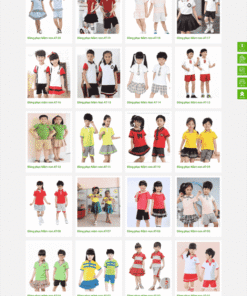 Mẫu website công ty may đồng phục 01