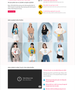 Mẫu website công ty thiết kế thời trang 110