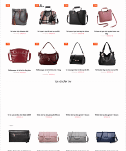 Mẫu website bán túi xách nữ 02
