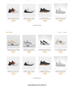 Mẫu website shop bán giày 55