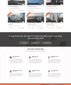 Mẫu website bất động sản 20