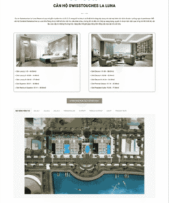 Mẫu website bất động sản 1234