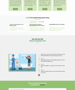 Mẫu Website hút hầm cầu, thông cống, bể phốt 01