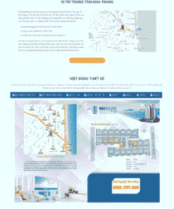 Mẫu Website Bất Động Sản 1120