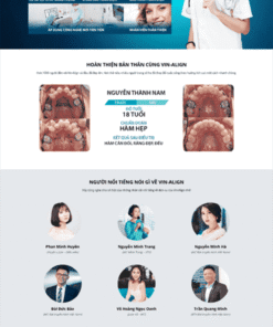 Mẫu web demo phòng khám nha khoa 04