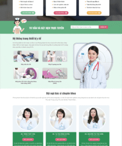 Mẫu web demo phòng khám nha khoa 01