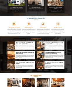 Mẫu website nội thất, xây dựng 143